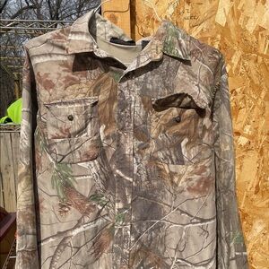 Realtree Camouflage Shirt Jacket